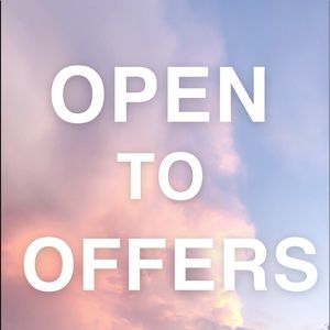 OPEN TO OFFERS ON ALL ITEMS